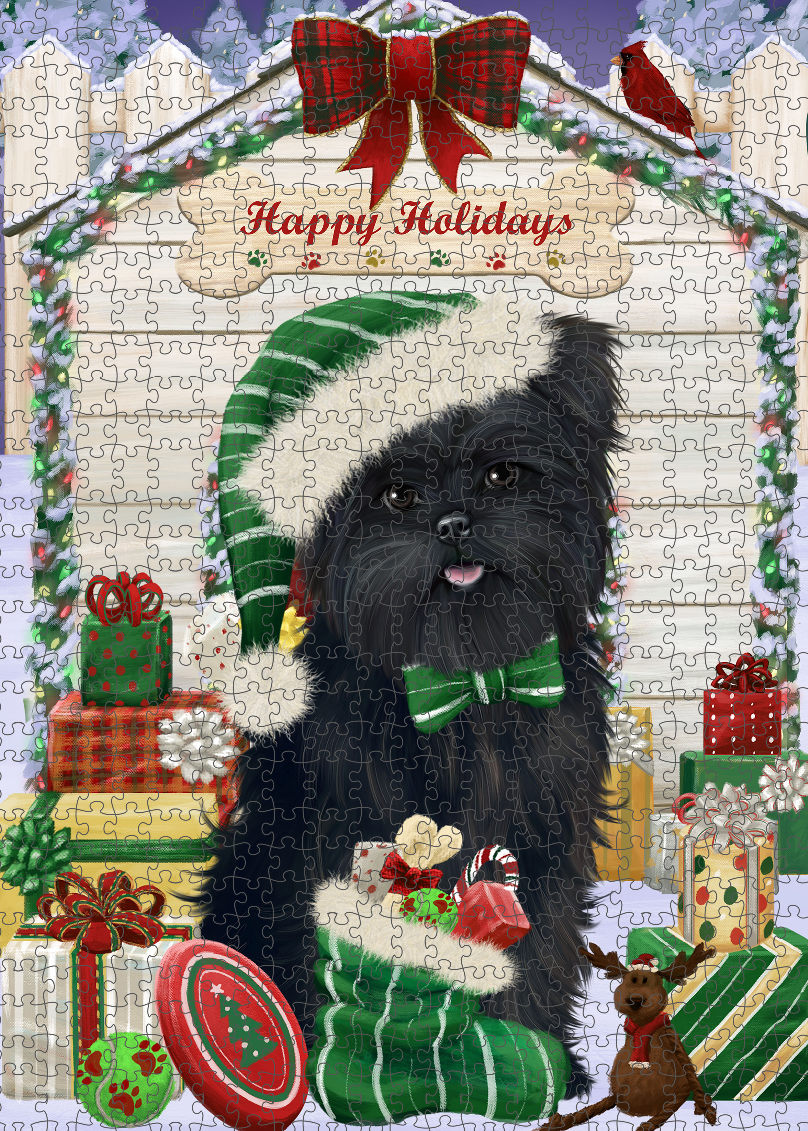 Affenpinscher Jigsaw Puzzle for Adults Interlocking Games Christmas Dog Gift NWT - Picture 23 of 53
