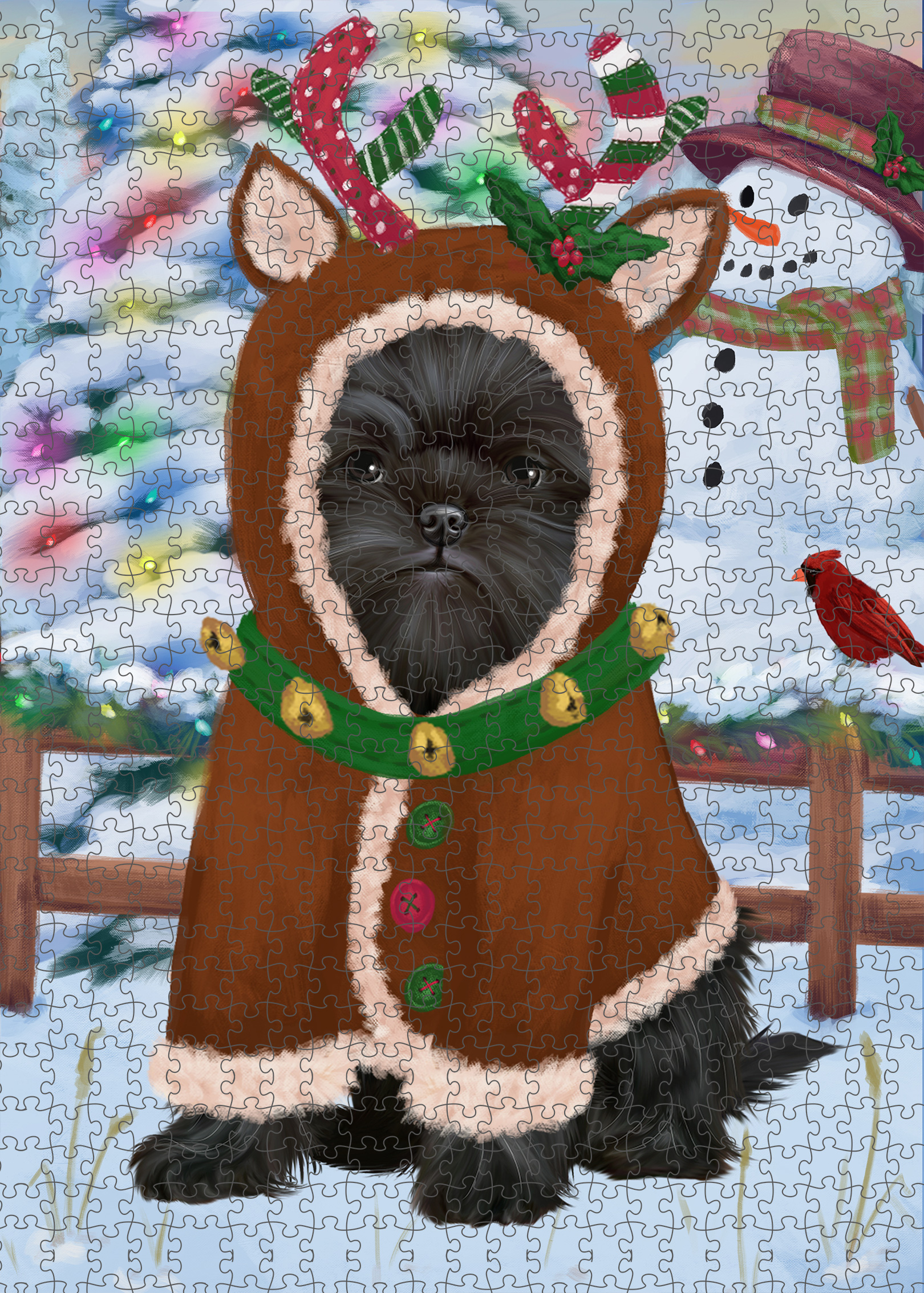 Affenpinscher Jigsaw Puzzle for Adults Interlocking Games Christmas Dog Gift NWT - Picture 20 of 53