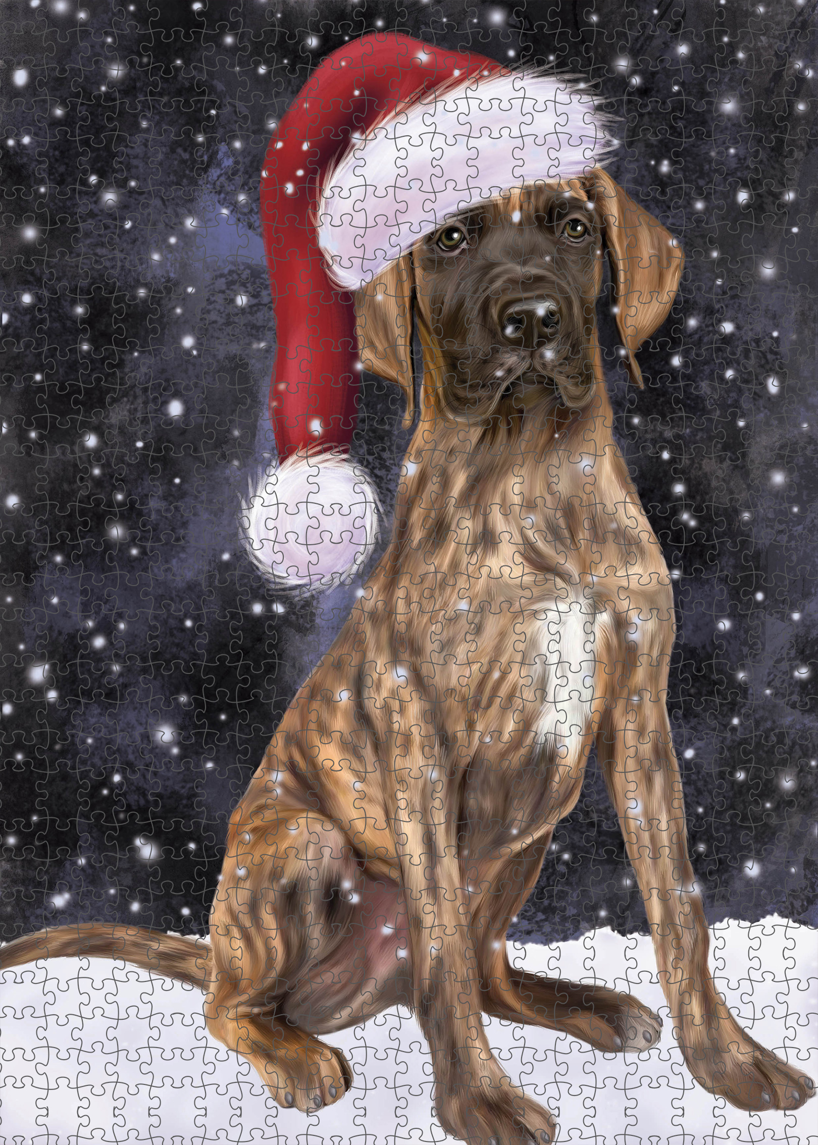 Great Dane Jigsaw Puzzle for Adults Interlocking Games Christmas Dog Gift NWT - Picture 37 of 52