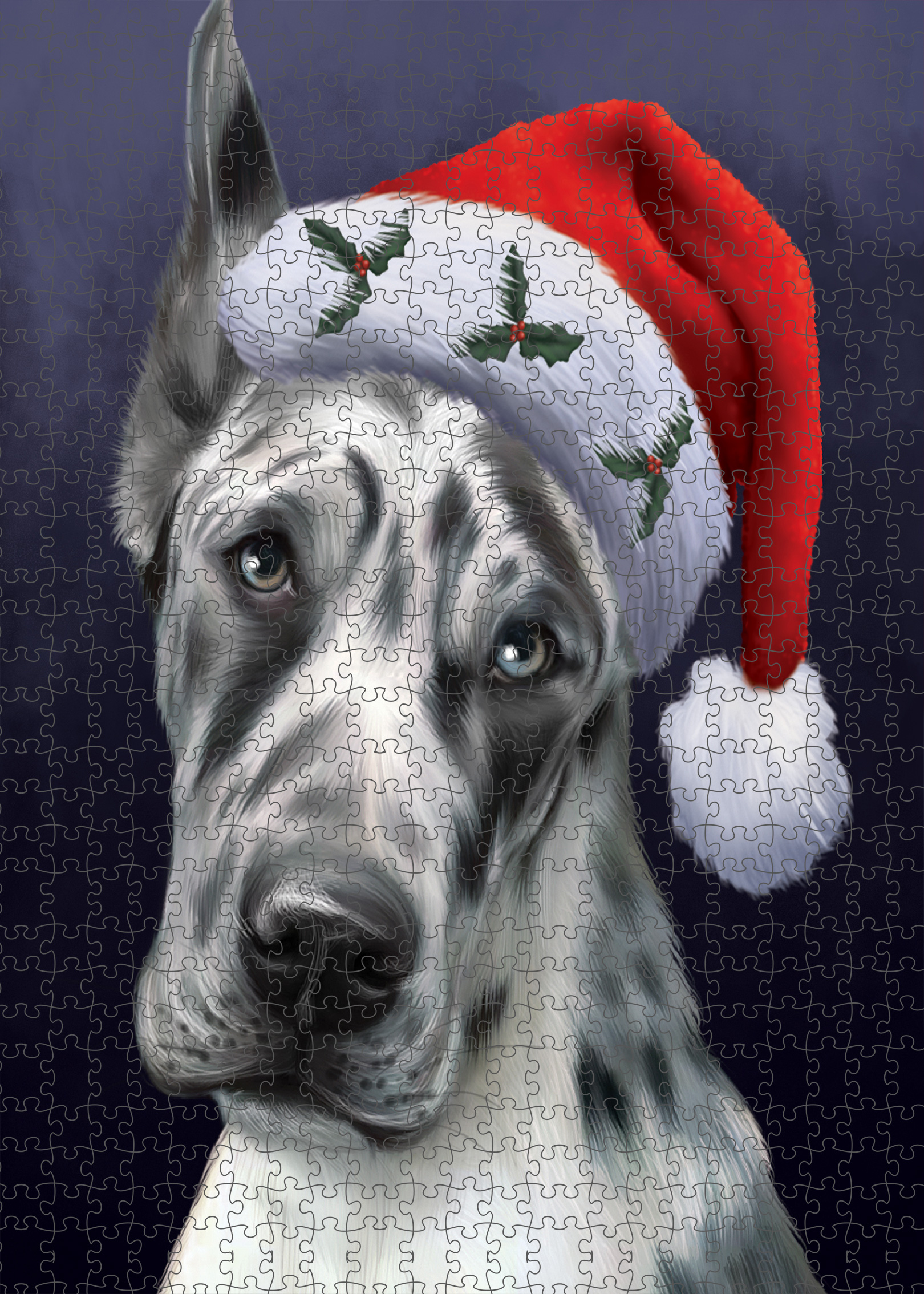 Great Dane Jigsaw Puzzle for Adults Interlocking Games Christmas Dog Gift NWT - Picture 23 of 52