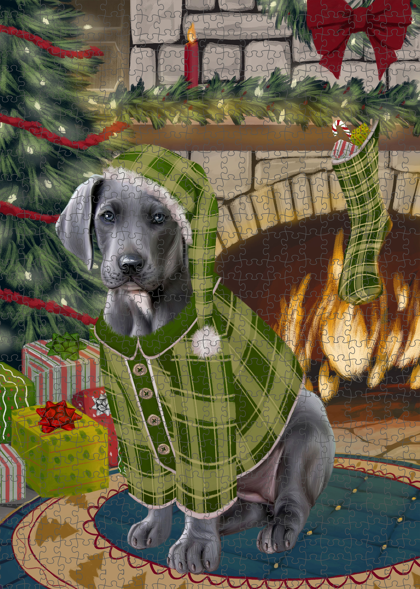 Great Dane Jigsaw Puzzle for Adults Interlocking Games Christmas Dog Gift NWT - Picture 38 of 52