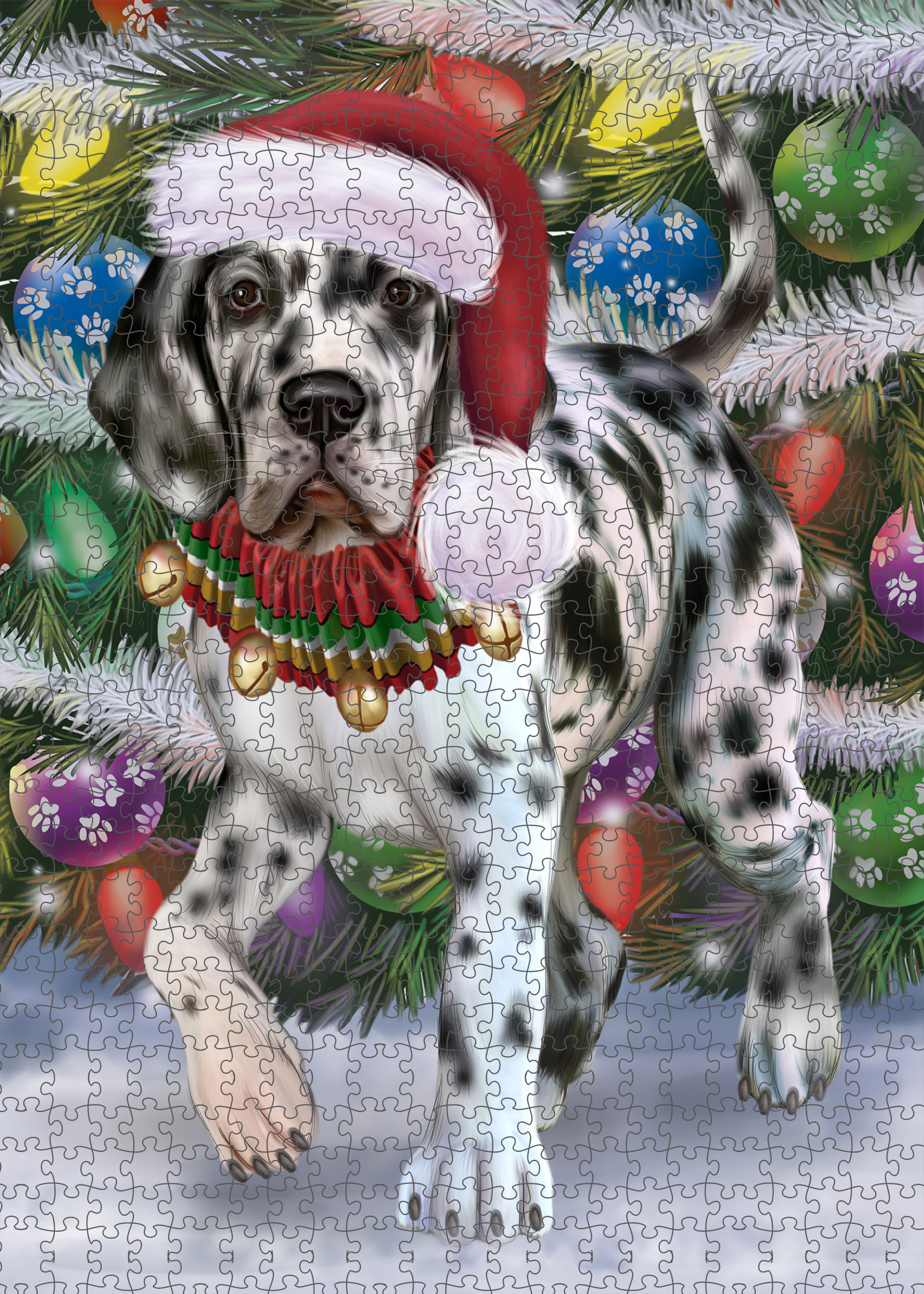 Great Dane Jigsaw Puzzle for Adults Interlocking Games Christmas Dog Gift NWT - Picture 51 of 52