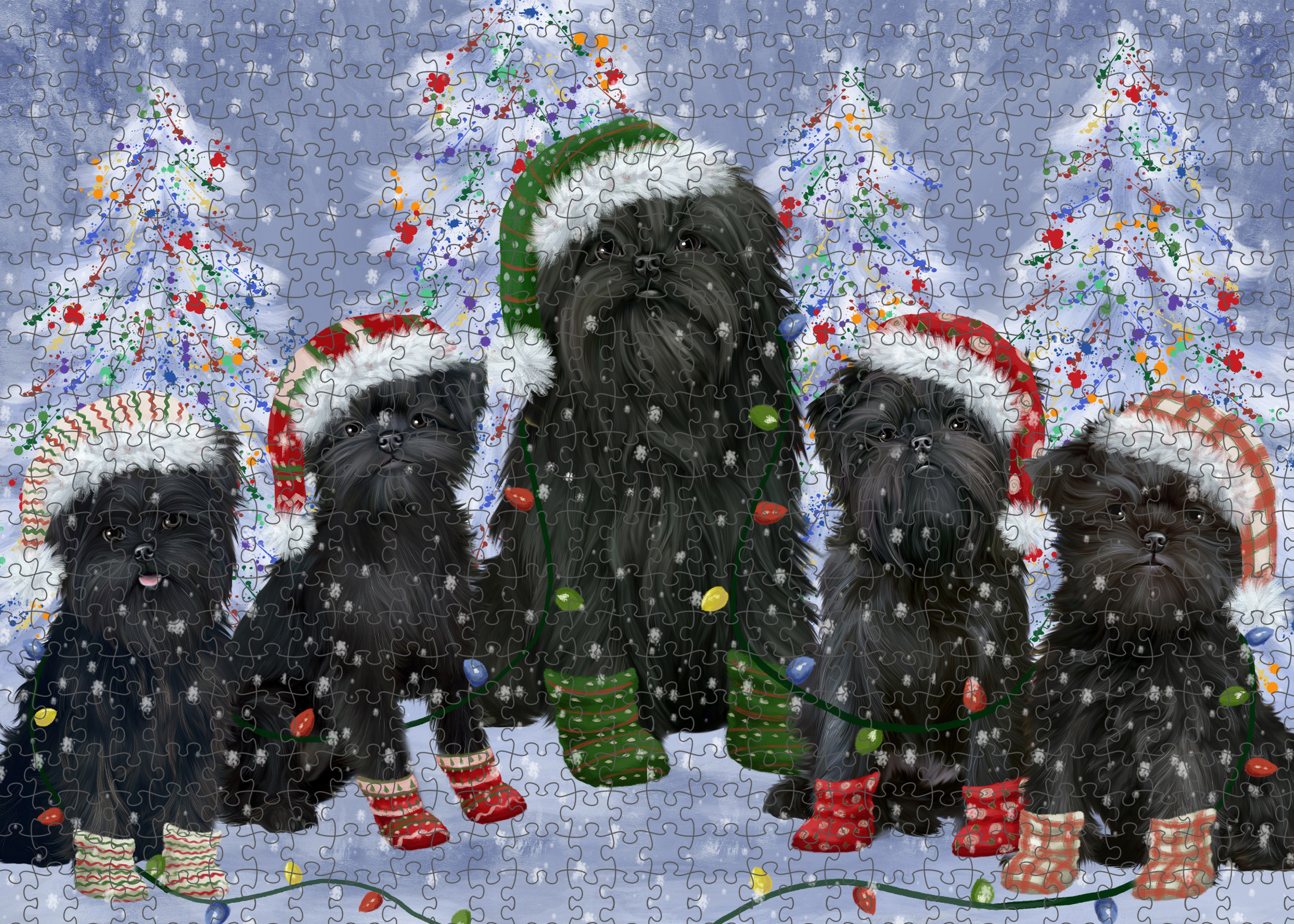 Affenpinscher Jigsaw Puzzle for Adults Interlocking Games Christmas Dog Gift NWT - Picture 12 of 53