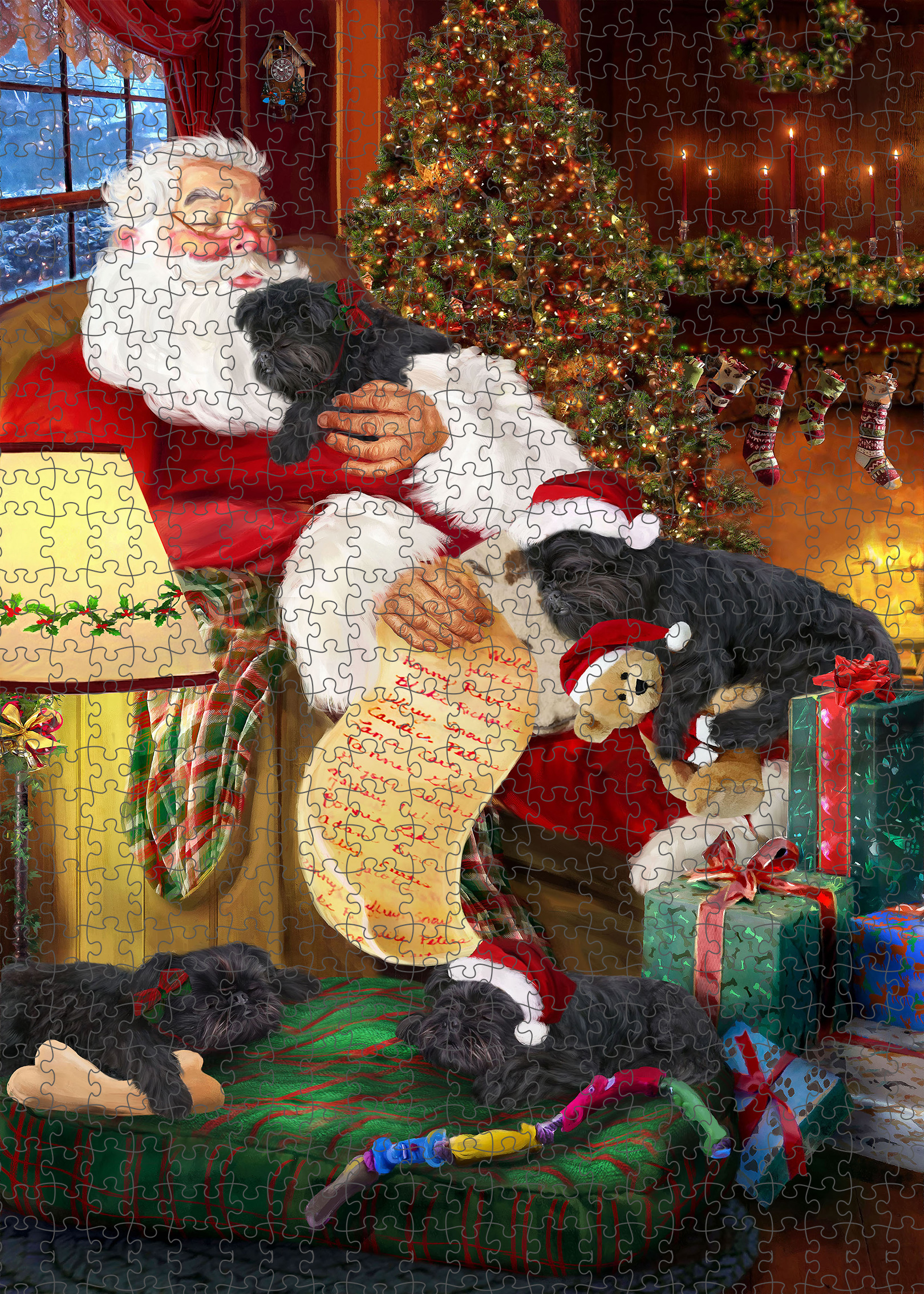 Affenpinscher Jigsaw Puzzle for Adults Interlocking Games Christmas Dog Gift NWT - Picture 41 of 53